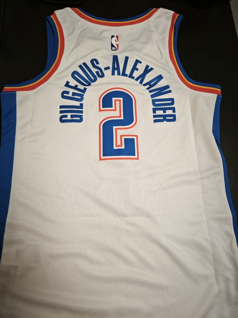 プ*読様 レア 刺繍‼️ NBAユニフォーム Oklahoma Thunders Thunder スポーツ レア 刺繍‼️ NBAユニフォーム Oklahoma