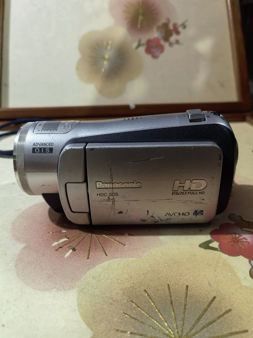 Panasonic HDC-SD5 High Definition SD Card Camcorder (Category: Cameras) located in Cebu City. Submitted by dudes_villanueva (Listing ID 1389564949, Image 2). Description: Panasonic HDC-SD5 High Definition SD Card Camcorder. Note: Untested‼️‼️‼️ No Battery Pack. Sold as is. All sales final and Non-refundable. Condition: Lens Need Power to Open. Battery compartment clean. Visible scratches. 📌It records true 1080 high-definition videos in AVCHD for