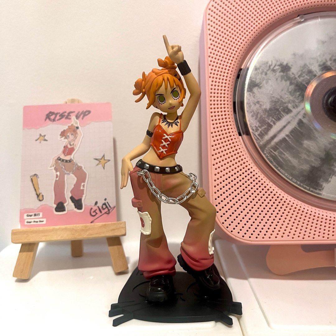 peach riot gigi pop star (Category: Designer & Blind Box Toys) located in Pasig City. Submitted by _rinneeeeee (Listing ID 1389623150, Image 1). Description: peach riot rise up - gigi pop star - with card only! - unsealed but v good condi - mop: gcash, maya, bpi - mod: j&t, sdd (sf to be shouldered by buyer).