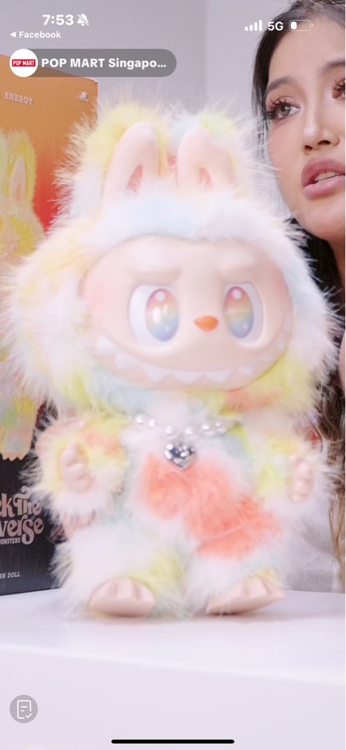 Big into Energy ポケットティッシュ LABUBU THE MONSTERS Big into Energy