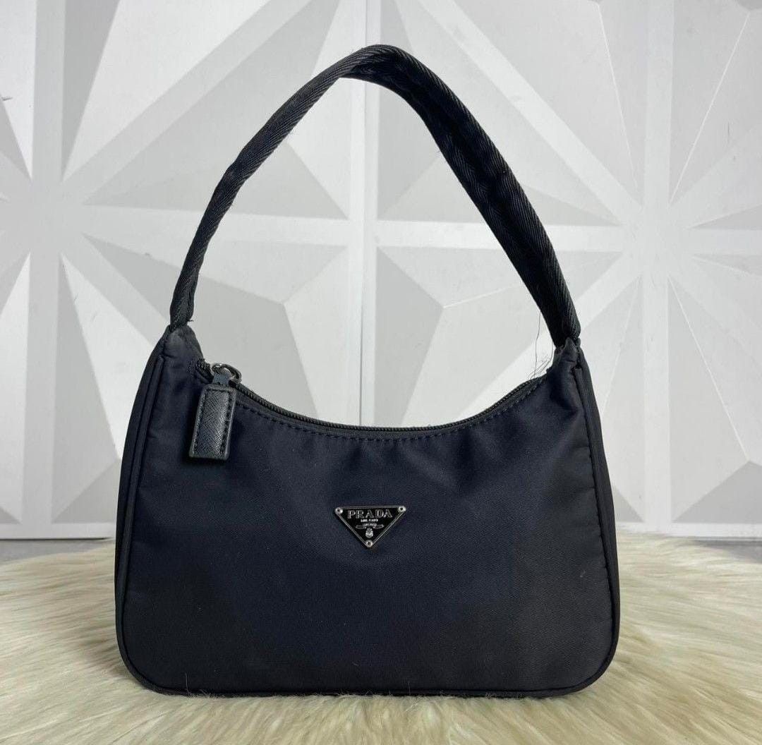 Prada Re Nylon Re Edition 2000 black Nylon SHW Mini Bag shoulder bag - Main Image