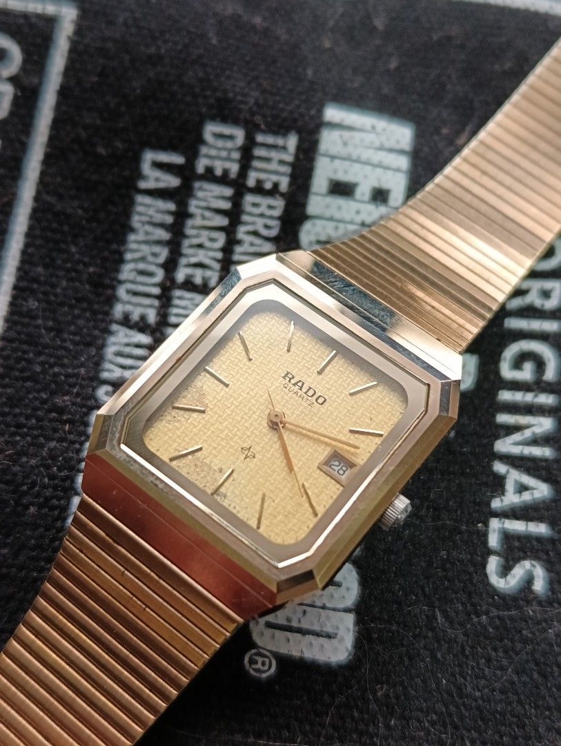 Cars Tank Rado Rado Tank Quartz Watch, Luxury, Watches on Carousell