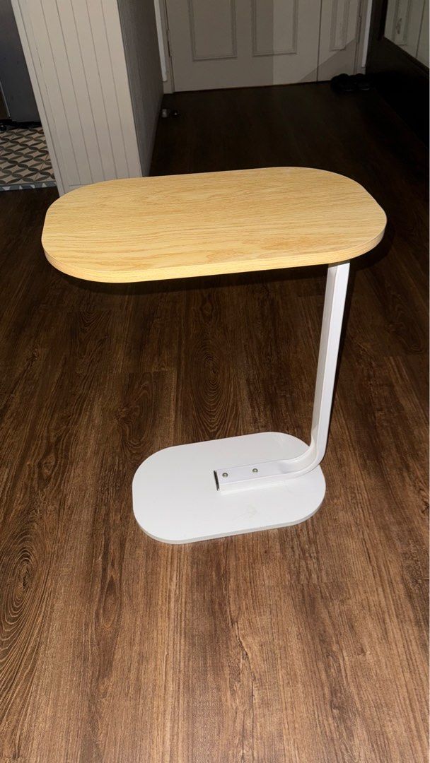 Side table (Category: Tables & Sets) located in Singapore. Submitted by chancess (Listing ID 1389598782, Image 1). Description: ✅ Used only for 2 months, no flaws (at least visible to me!) ✅ If needed, simply use an Allen Key to dismantle ✅ Price is negotiable ✅ Must be pick up at my location. If not, please arrange delivery on your end 🙏 Disclaimer: A bit wobbly by nature due to thin part between base and table top, so I do not suggest putting 