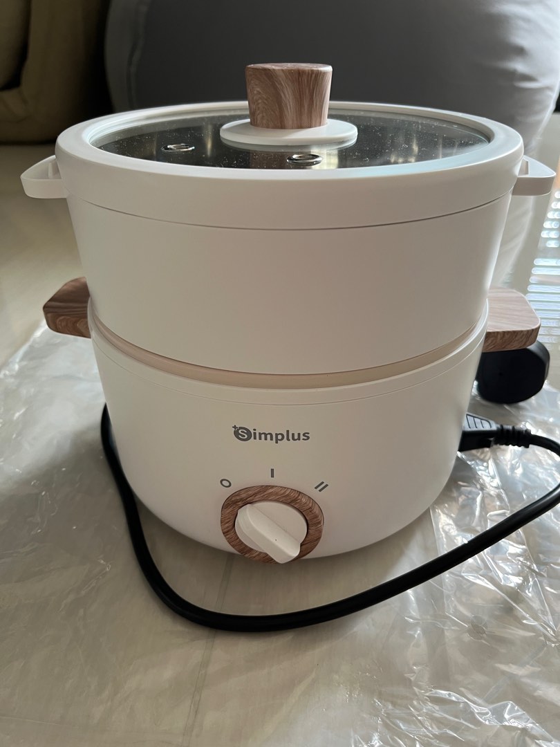 Simplus Electric Steamer Cooker - 1.5L Capacity, TV & Home Appliances ...
