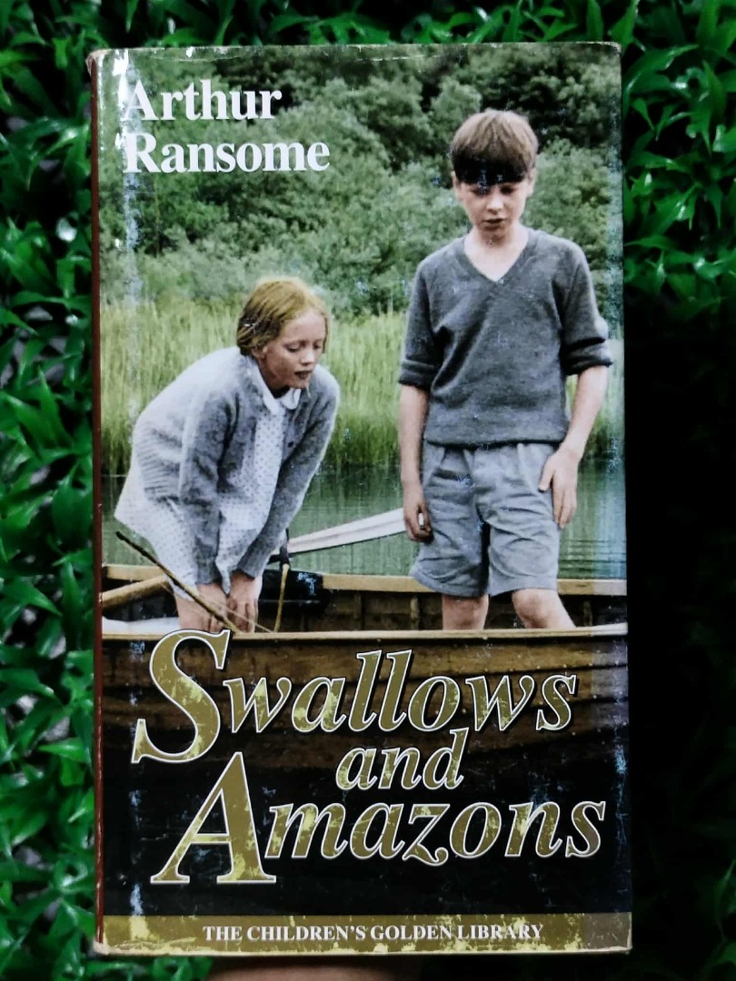 SWALLOWS AND AMAZONS by ARTHUR RANSOME / The Children's Golden Library ...