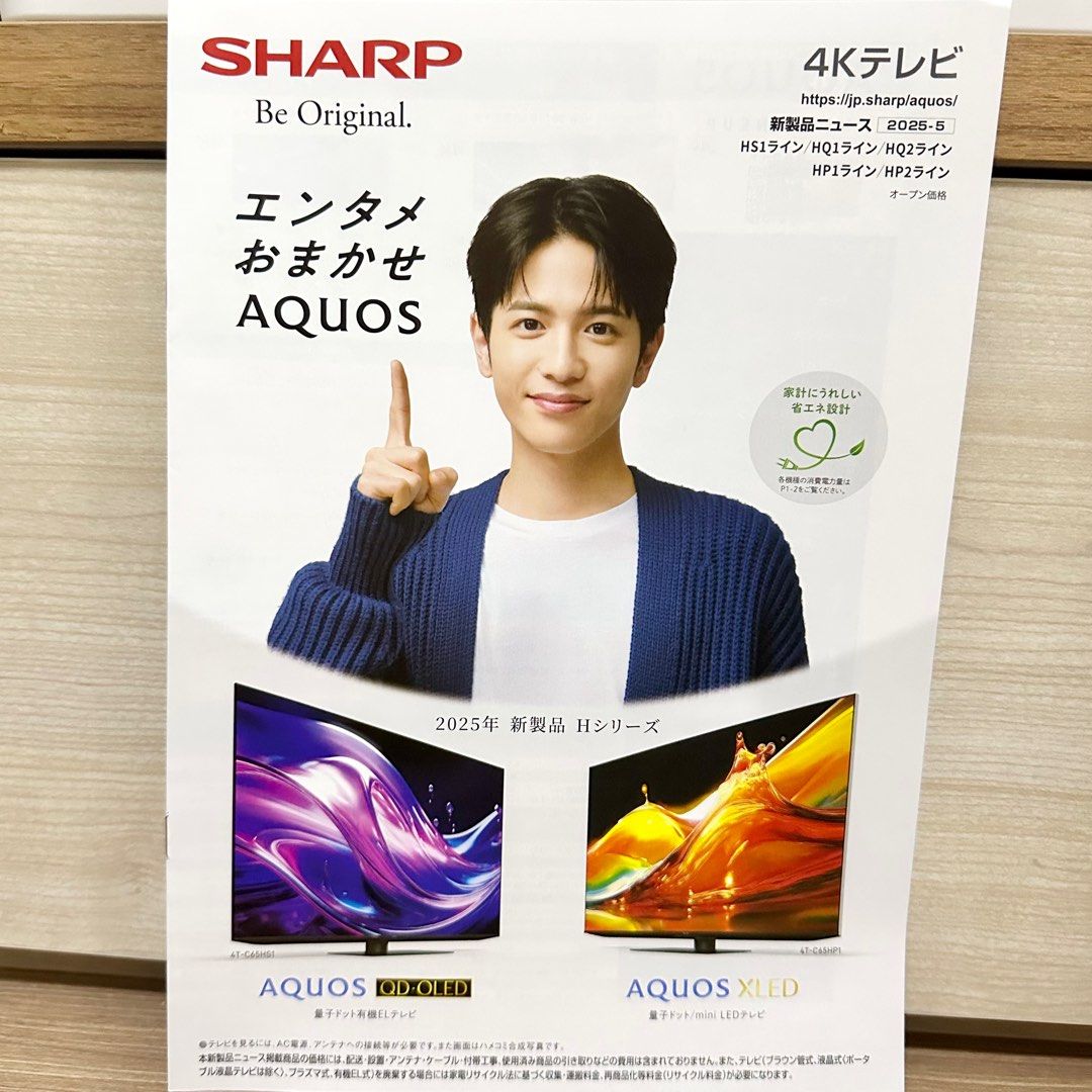 Sharp Dm 2025最新!志尊淳 SHARP AQUOS 日本宣傳DM booklet (A款),A4 size, 興趣及遊戲, 收藏品及紀念品, 郵票及 ...