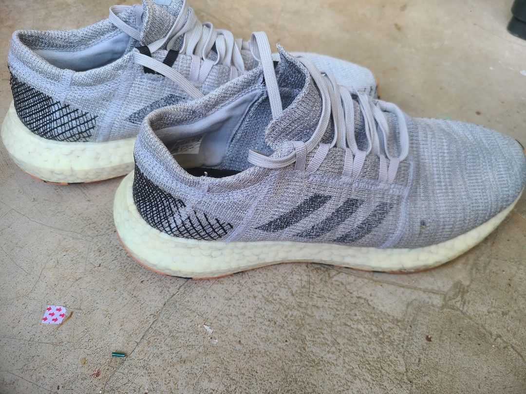 Adidas Pureboost Go (Category: Sneakers) located in Zamboanga. Submitted by lakooti2934112 (Listing ID 1384446313, Image 1). Description: adidas pureboost go very minimal unnoticeable scratches. no heel drags size 10us, 44 euro 28cm only 500+sf.