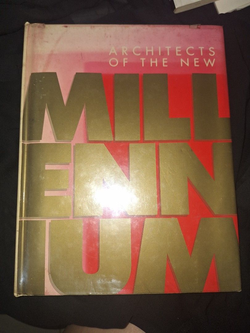 Architects of the New Millenium (Hardbound Book) (Category: Storybooks) located in Manila. Submitted by rayjidg (Listing ID 1384569793, Image 1). Description: A coffee table book featuring architects and their design. Glossy pages with full color, hard back cover. Lightly used but the cover has faded from sun exposure. Great for architecture students and architects. Meet up/pick up location: Sta. Mesa, Manila..