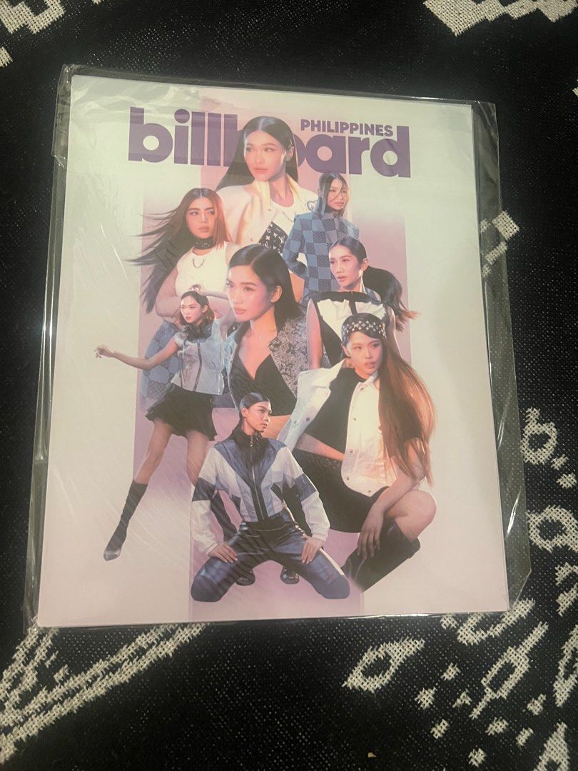 BINI- Billboard Photo Prints (Category: Other Merchandise) located in Pasig City. Submitted by declutter-tinted (Listing ID 1384598865, Image 1). Description: Selling as set only. Sealed Take all 9 - inclusive of group and individual photo prints.