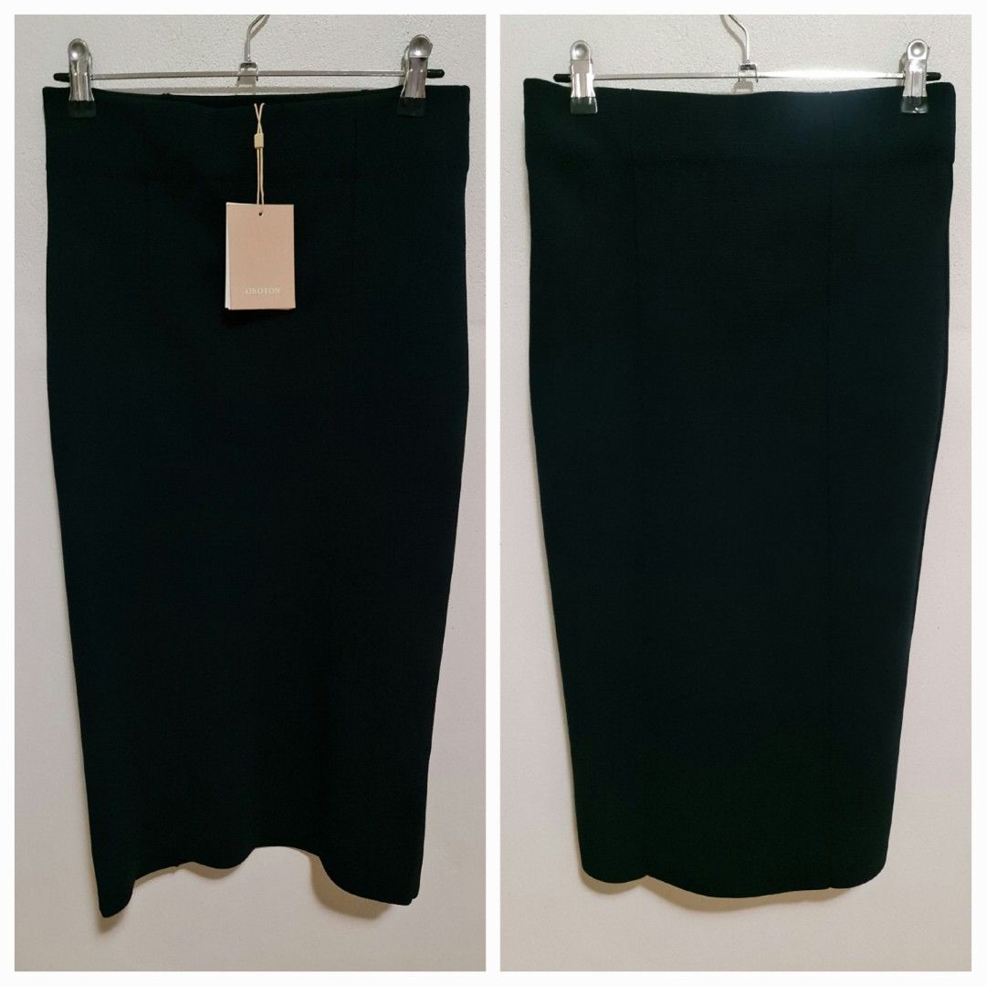 Brand New Oroton Knit Midi Pencil Skirt(New with Tags) (Category: Women's Clothes) located in Sydney. Submitted by desirably (Listing ID 1384587337, Image 1). Description: Brand New Oroton Milano Knit Midi Pencil Skirt(Size XS, Colour North Sea) for $135. Brand New with Tags. Such amazing quality with thick, stretchy fabric. A classic staple basic going perfectly with blouses/blazers for work or everyday! Pick up from Marrickville. Pls feel free 
