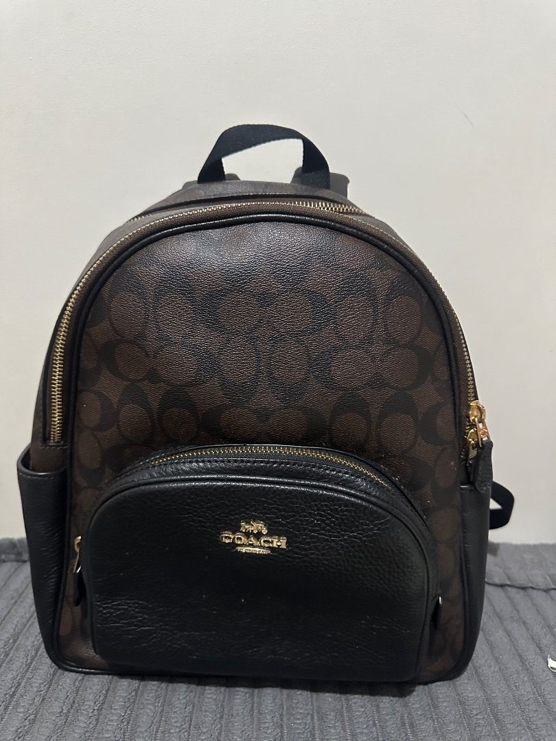 Coach Small Backpack (Category: Luxury Bags & Wallets) located in Makati City. Submitted by jennydcbarbosa.jb (Listing ID 1384607528, Image 1). Description: Selling my original small Coach backpack. Lightly used and still in excellent condition. I don’t usually go for backpacks so it’s been kept in storage and barely used. Perfect for daily use or as a chic travel companion .