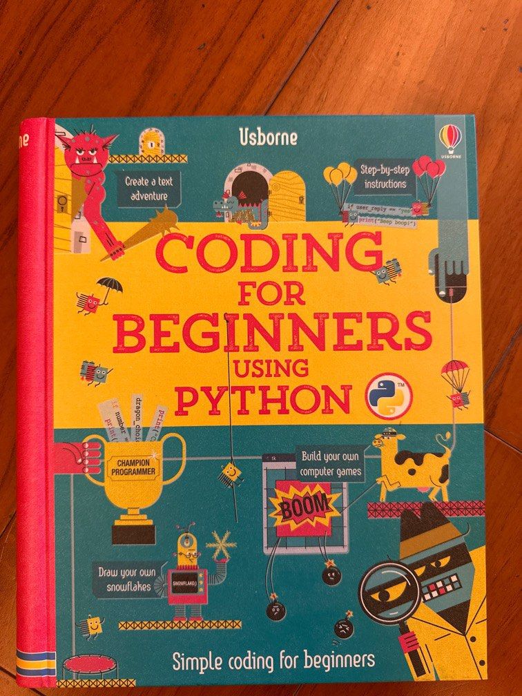 Coding for Beginners using Python (Usborne), 興趣及遊戲, 書本 & 文具, 兒童書籍 ...