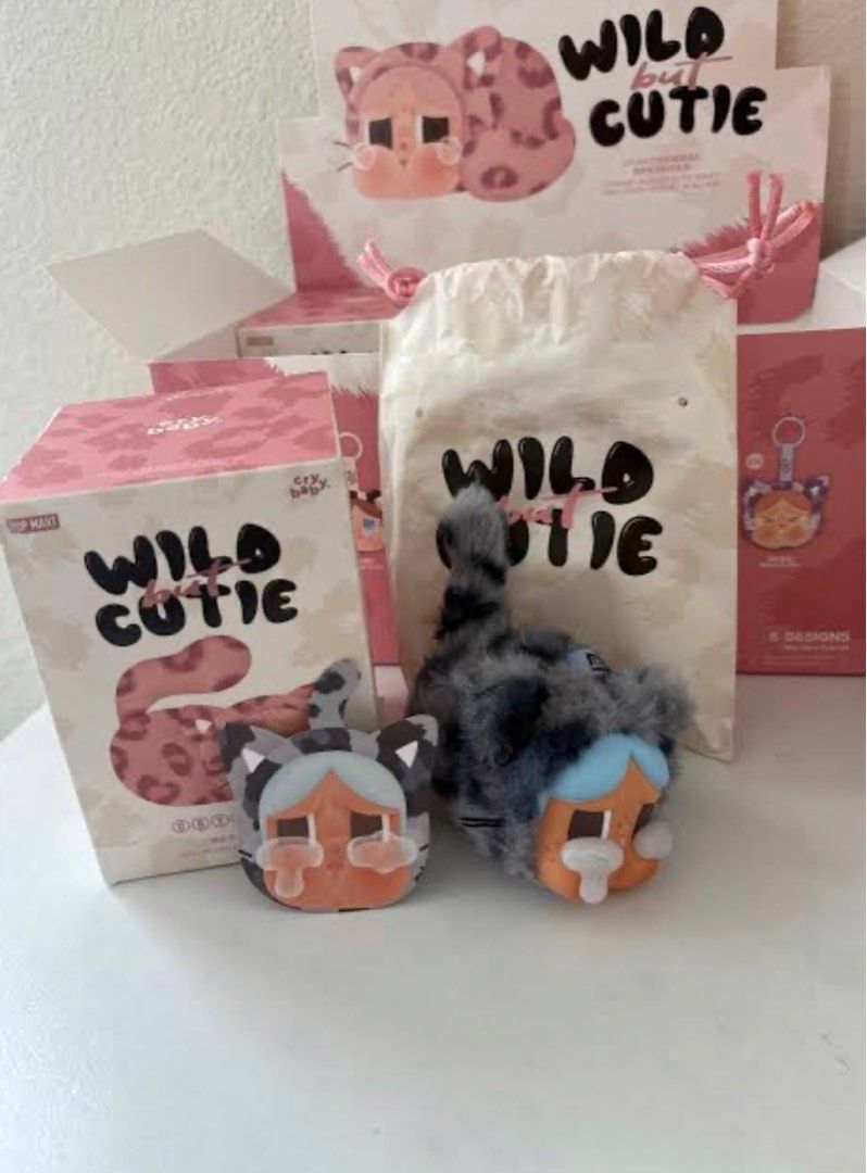 CRYBABY WILD BUT CUTIE (Category: Plushies & Soft Toys) located in Quezon City. Submitted by blindbandit02 (Listing ID 1384596351, Image 2). Description: FOR SALE POPMART CRYBABY WILD BUT CUTIE! ALL COLORS AVAILABLE!! Neon Cutie- 750 Denim Cutie- 800 Camo Cutie- 850 Vintage Cutie- 850 Pink Cutie- 900 Vanilla Cutie- 900 Opened bottom part only! .