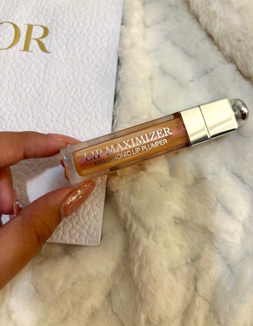 Dior Lip Maximizer Lip Plumper (Category: Makeup) located in Taguig. Submitted by hisandhers16 (Listing ID 1384632695, Image 1). Description: Authentic. Good as new. Dior Lip Maximizer Used twice only. See pics. Retails around 2k. Im back from a long hiatus. Selling again unused and authentic items. Had a lot of hauls from travel and impulse buy, help a girl declutter 🩷 Please read 🩷 - authentic only - steal finds - NO lowballer - I’ll give out