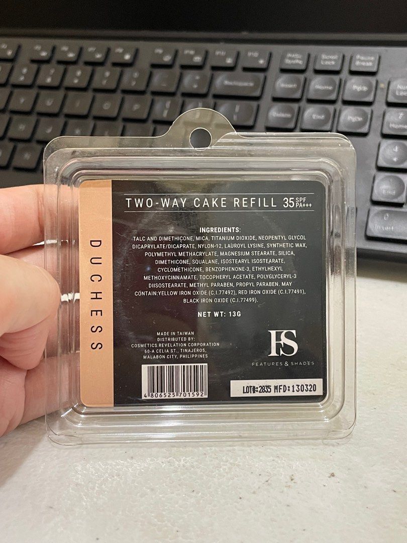 Features and Shades Powder Refill in Duchess (Category: Makeup) located in Caloocan City. Submitted by stashforless (Listing ID 1384581861, Image 2). Description: .