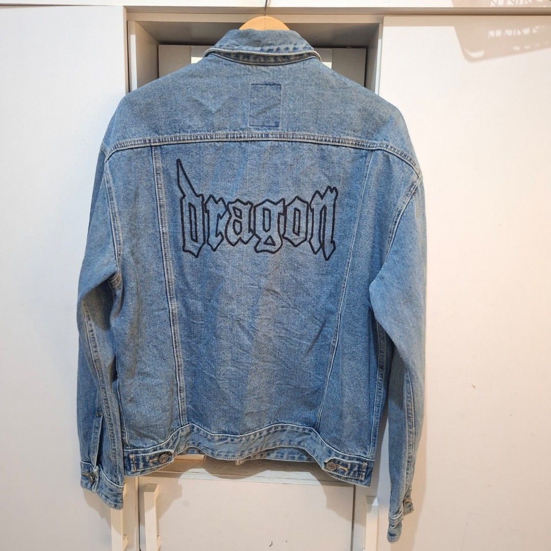 g dragon x seconds trucker denim jacket g dragon x seconds