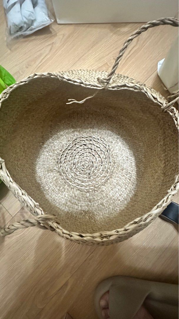由 serenityning (刊登 ID 1383364795，圖片 3) 提交，位於 台北市 (Taipei) 的 IKEA 置物籃 草編籃 (類別：居家改善及收納用品)，說明：。