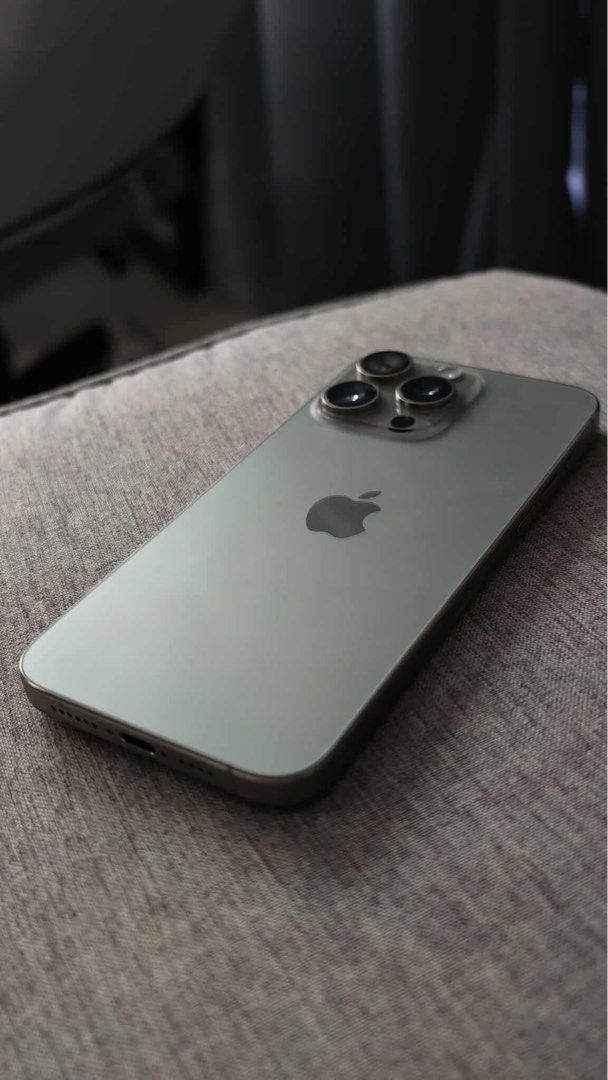 Iphone 15 pro max 1tb openline (Category: iPhone 15 Series) located in Paranaque City. Submitted by zulema.zahir (Listing ID 1384475031, Image 2). Description: Complete Boxed Never repaired/open Top condition Lady owned 87% battery.