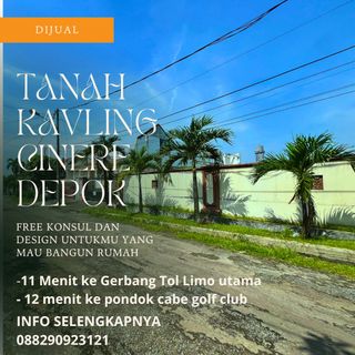 (Kategori: ) berada di . Dikirim oleh kavlingproperty.id (ID iklan 1384524597, Gambar 1). Deskripsi: .