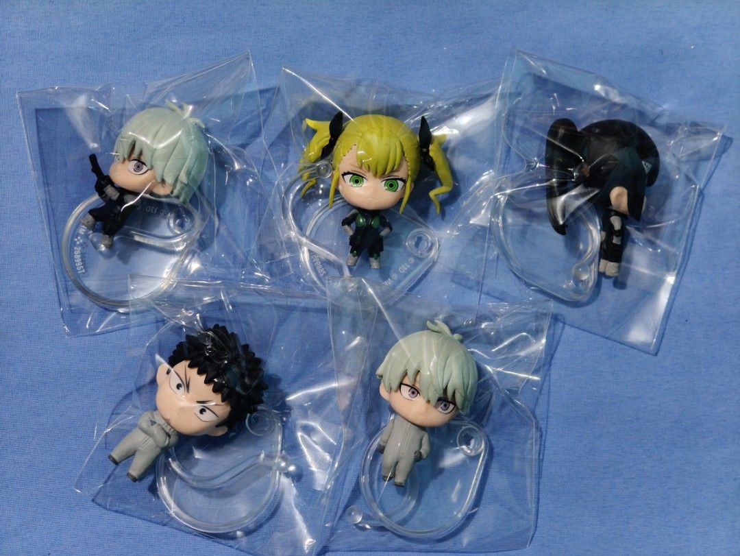 Kaiju no 8 mini figure (unsealed) (Category: Designer & Blind Box Toys) located in Quezon. Submitted by boxnigojo (Listing ID 1384557087, Image 1). Description: 200 each First row ❌.