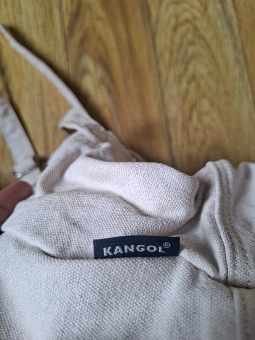 Kangol canvas bucket bag (Category: Luxury Bags & Wallets) located in Quezon City. Submitted by tranquillo_thriftlifestyle (Listing ID 1384520788, Image 3). Description: rush rush.