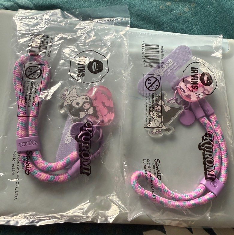 Kuromi Phone Strap by Irvins Brand New, Mobile Phones Gadgets
