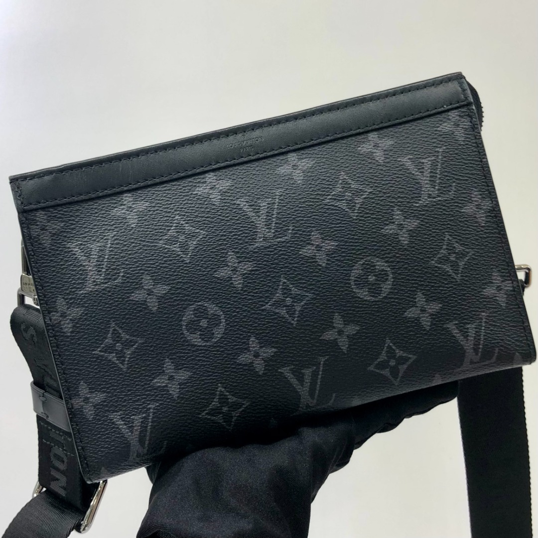 LOUIS VUITTON M81124 MONOGRAM ECLIPSE GASTON WEARABLE RFID FULL SET ...