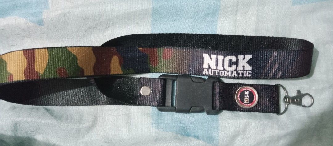 NICK AUTOMATIC original rare lanyard (Category: Accessory Holder, Box & Organizers) located in Bacoor. Submitted by qualityucantrust (Listing ID 1384458178, Image 2). Description: Bnew lanyard NICK AUTOMATIC COLLECTORS EDITION. rare po ito back in 2012.. see pix for referrences...👍 FREE: 1 CAN SAN MIG APPLE and 1 TOTE BAG NICK AUTOMATIC👍 QUALITY U CAN TRUST™.