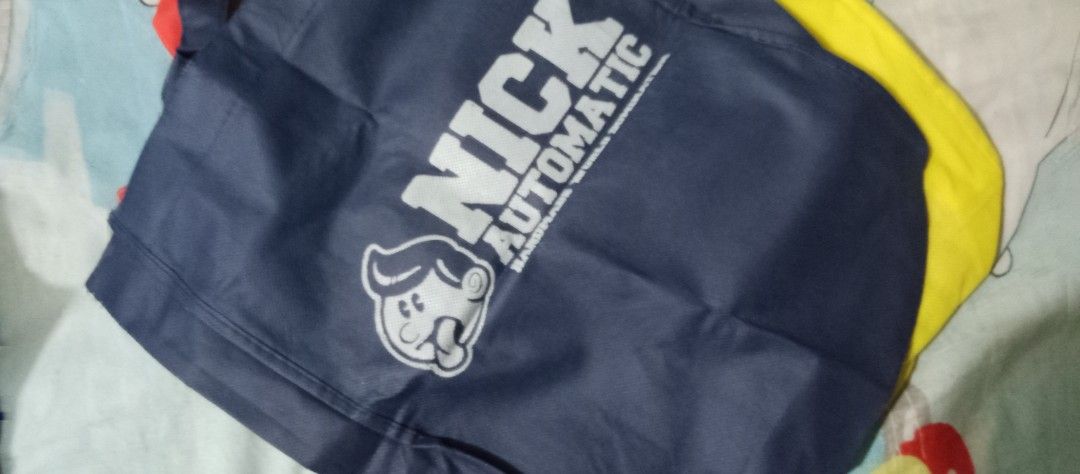 NICK AUTOMATIC TOTE BAG rare (Category: Everything Else Others) located in Bacoor. Submitted by qualityucantrust (Listing ID 1384458653, Image 3). Description: Bnew NICK AUTOMATIC TOTE BAG. COLLECTORS EDITION rare po ito back in 2012 pa.. see pix for referrences...👍 200 each po ito.. FREE: 1 CAN SAN MIG APPLE👍 SUREBUYER SHOULDER SHIPPING...🙏🏼 QUALITY U CAN TRUST™.