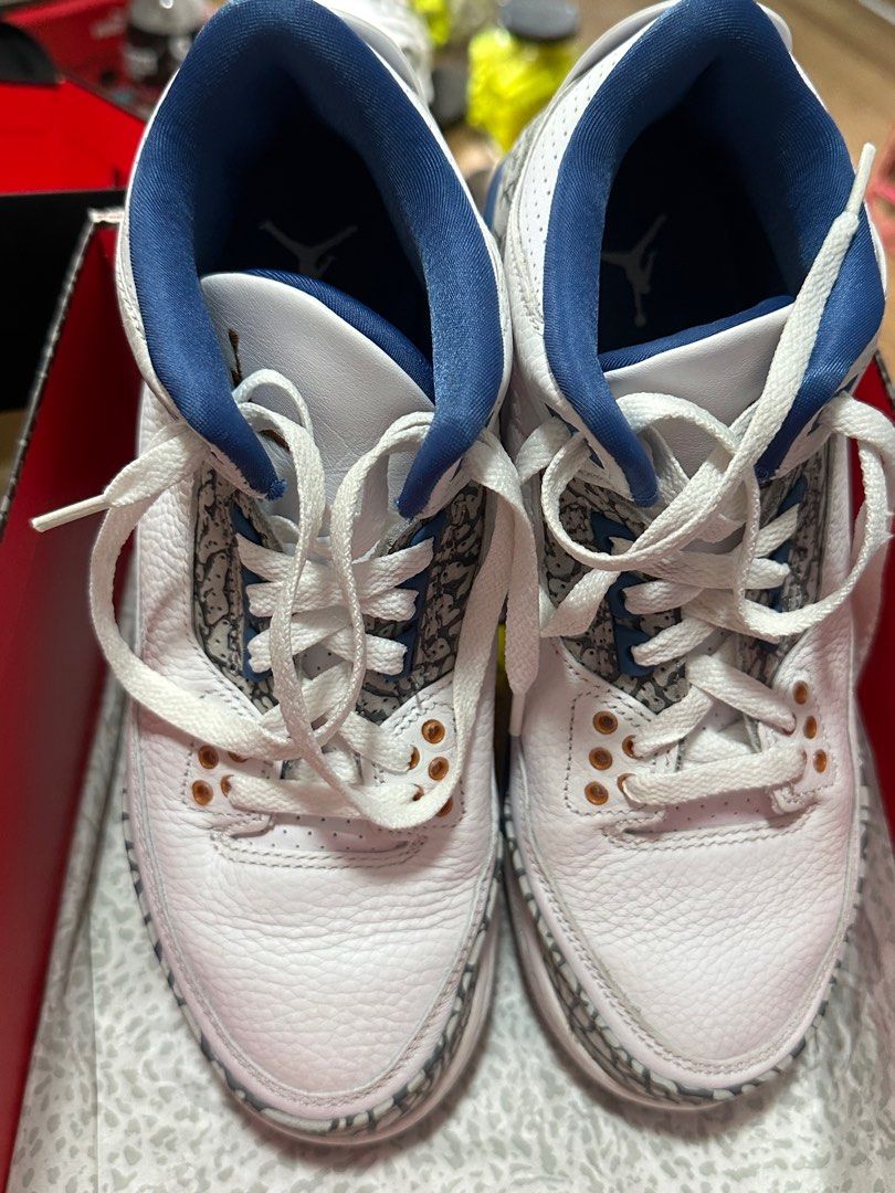 Nike Air Jordan 3 Retro (Category: Sneakers) located in Makati City. Submitted by phyles20 (Listing ID 1384577112, Image 2). Description: Used twice only.