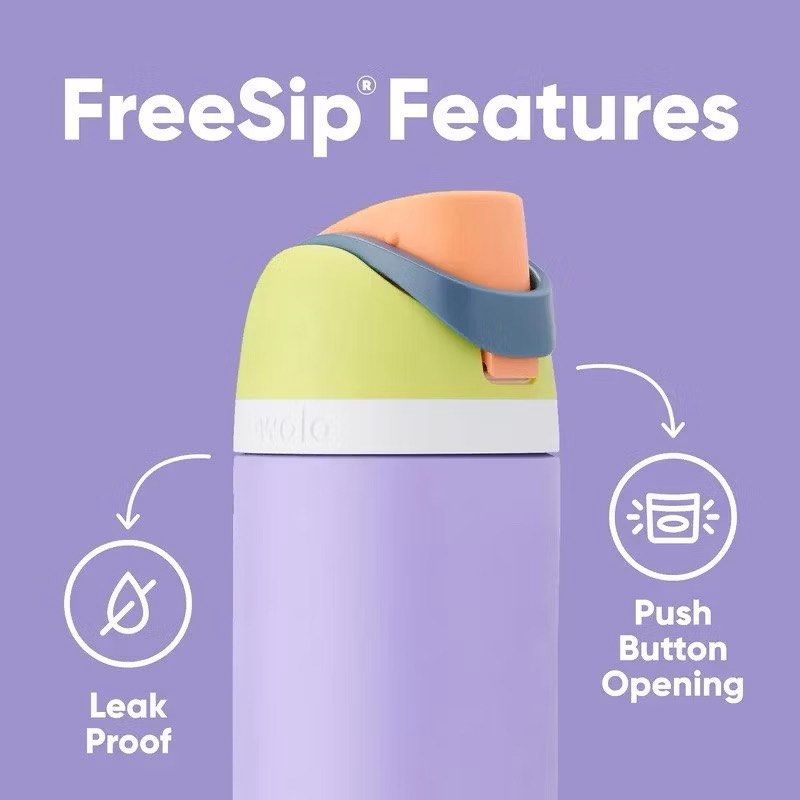 Owala FreeSip Insulated Stainless Steel Water Bottle (24oz / 710mL and 32oz / 950mL) (Category: Everything Else Others) located in Manila. Submitted by ryllae_ (Listing ID 1384554036, Image 3). Description: - Available in 24oz / 710mL and 32oz / 950mL - Many colors are availables.