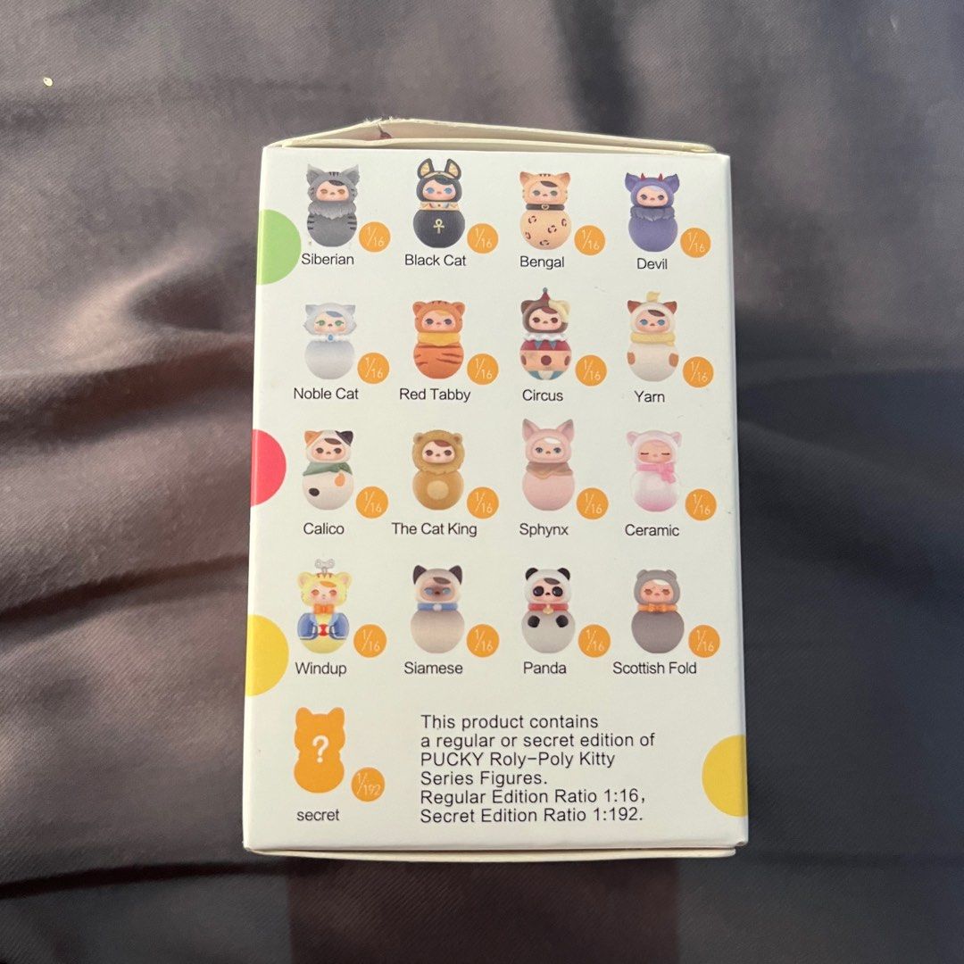 Pop Mart Pucky Roly Poly Kitty - Devil (Category: Designer & Blind Box Toys) located in Kawit. Submitted by akcmrc (Listing ID 1384524185, Image 3). Description: 📍Kawit, Cavite ❕SHIPPING EVERY WEEKEND❕ ✨not my prio.