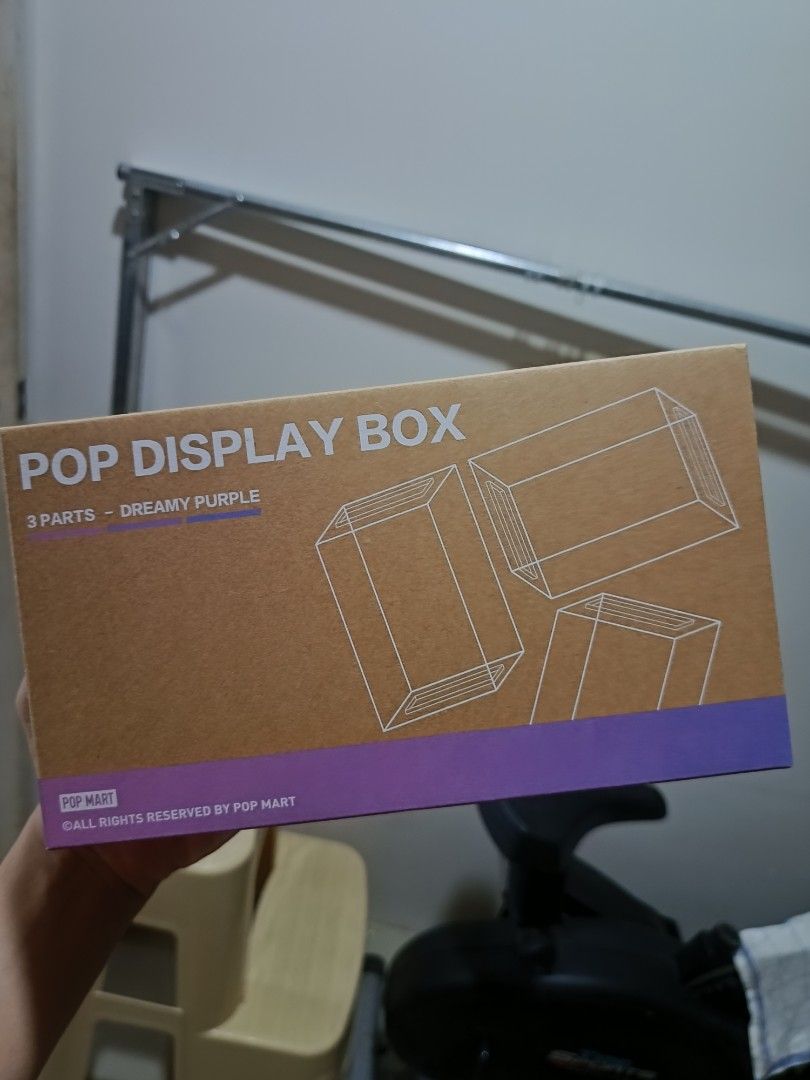 Popmart Pop Display Box 3 pcs Dreamy Purple (Category: Designer & Blind Box Toys) located in Rizal. Submitted by coolfindsshop (Listing ID 1384432951, Image 1). Description: 📌Meetups in Sm Masinag, Ayala feliz, Lrt antipolo station, cubao malls by sched 🚚Grab and Lalamove possible by buyer's booking for your safety control so you are assured no scam 📩💸Can nego if getting two or more! Feel free to inquire!.