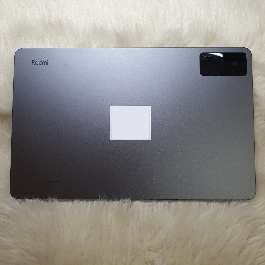 Redmi Pad 10.6 Tablet (Category: Android) located in Mexico. Submitted by prodrrcha (Listing ID 1384481444, Image 2). Description: Redmi Pad 10.6 - 6gb+2 / 128gb - Mediatek Helio G99 - 90hz refresh rate - 4 Speakers (Dolby Atmos Supported) - 8000 mah - 8mp cam front and back - Wifi only - No earphone jack - Type C charger - Complete Inclusions MEET UP ONLY Location: Pampanga Meet up place preferably SM Pamp.