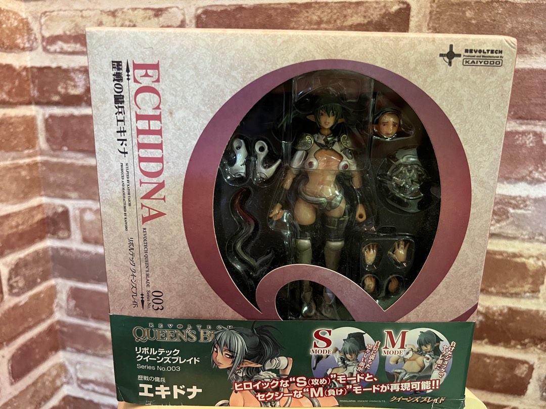 Revoltech Queen's Blade Echidna Action Figure, Hobbies & Toys, Toys