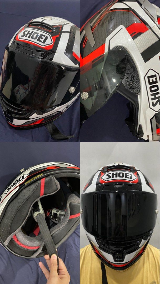 SHOEI X14 BRINK TC5 M (Second), Motor di Carousell