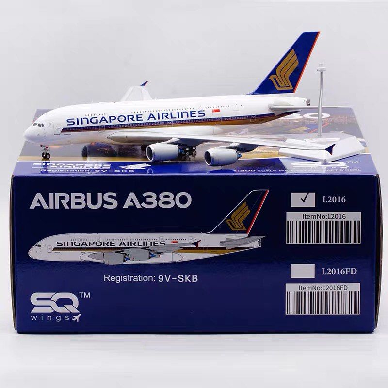 SQ Wings 1:200 Singapore Airlines Airbus A380-800 9V-SKV