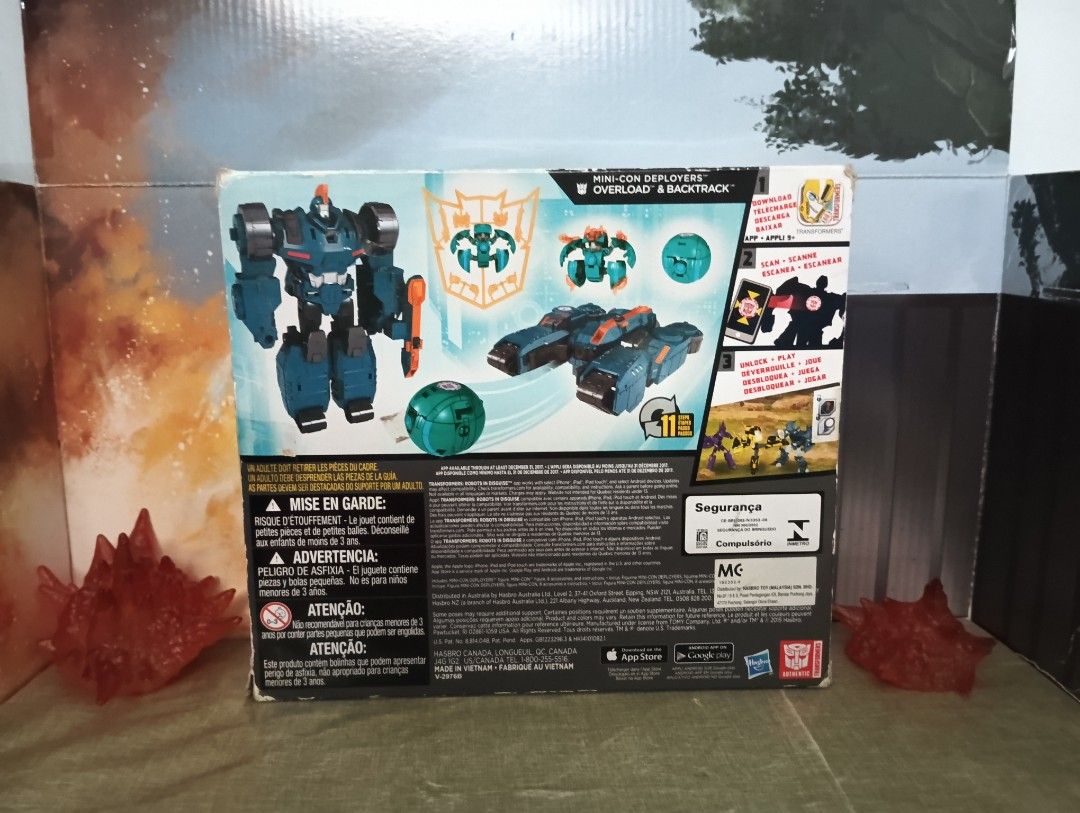Transformers RID Mini-con Deployers Overlord and Backtrack, Hobbies ...