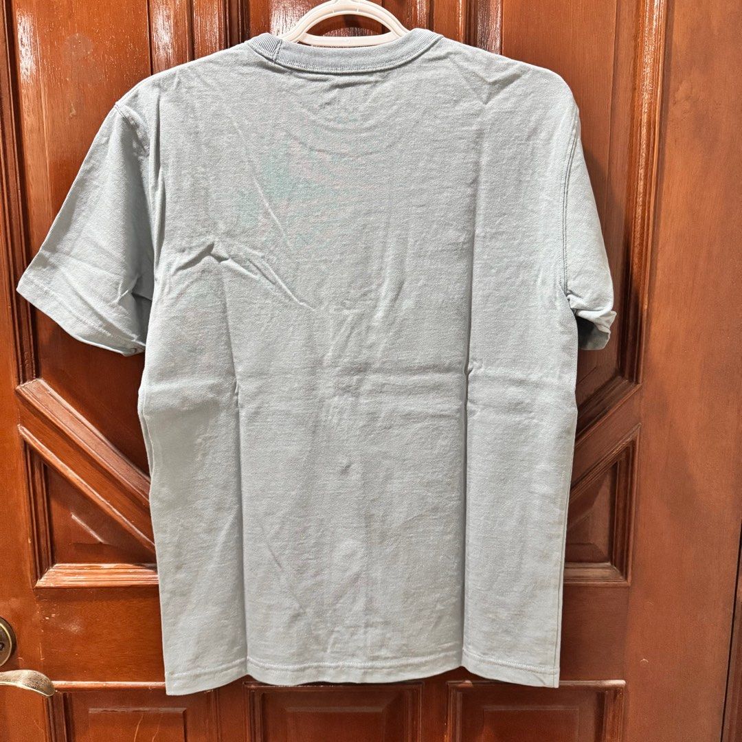 UNIQLO U T-Shirt (Light Blue) (Category: Tshirts & Polo Shirts ) located in Manila. Submitted by bennythrift (Listing ID 1384589229, Image 2). Description: UNIQLO U T-Shirt (Light Blue) - Authentic - Used less than twice Dimensions (Inches) Size: Small Shoulder: 17.5 Sleeve: 8 Chest: 19.5 Length: 26 Hem: 18.
