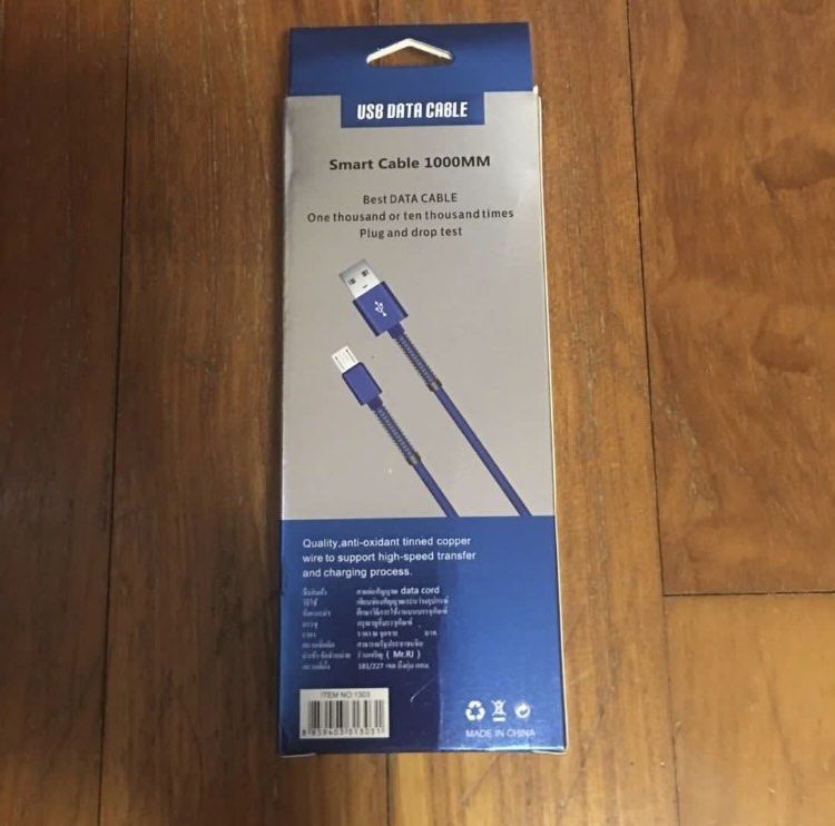 USB data cable (Category: Cables & Adaptors) located in Singapore. Submitted by shop_21 (Listing ID 1384561715, Image 2). Description: $5 each Few cables available $4 each if buy more then one .