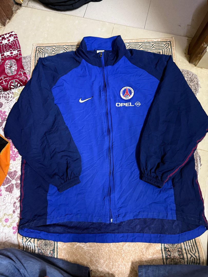 PSG Nike 2004/05 Total 90 Reissue Track Jacket - Blue