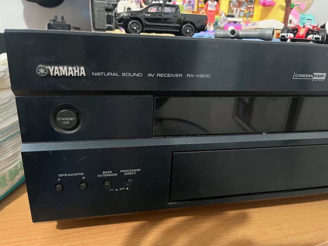 Yamaha receiver (Category: Soundbars, Speakers & Amplifiers) located in Santa Rosa. Submitted by charlie1617 (Listing ID 1384467783, Image 2). Description: Yamaha natural sound AV receiver RX-V800 model. All working. Negotiable Rfs. Decluttering.