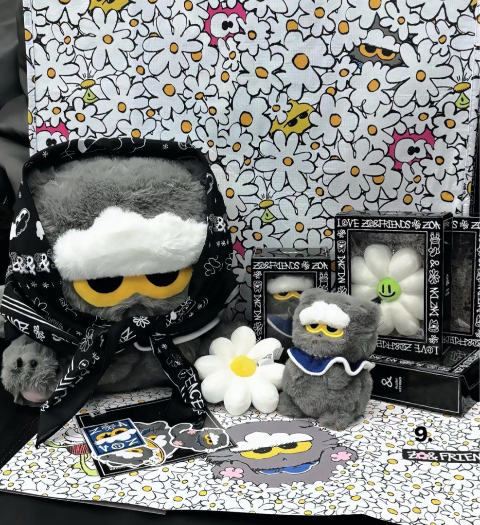 G-DRAGON ZO&FRIENDS ZOA ランダム キーリング ③ Zo&Friends x G-Dragon Collection - ZOA Plush / Keyrings / Sticker