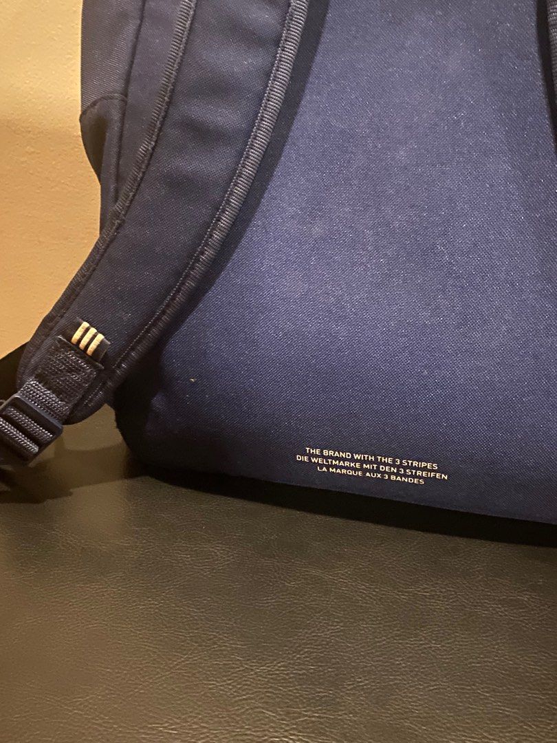 Adidas Blue Backpack (Category: Backpacks) located in Quezon City. Submitted by base7 (Listing ID 1389775613, Image 2). Description: .