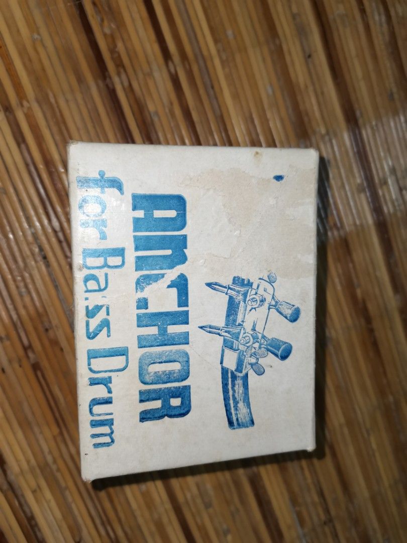 Bass drum Anchor (Category: Musical Instruments) located in San Pedro. Submitted by tristanjapansurplus (Listing ID 1389833424, Image 2). Description: Ptpa Selling my Anchor for bass drums Made in japan 09975328855 gcash / maya peyment Mojica family b10 L2 filinvest homesite brgy bagong silang san pedro laguna.