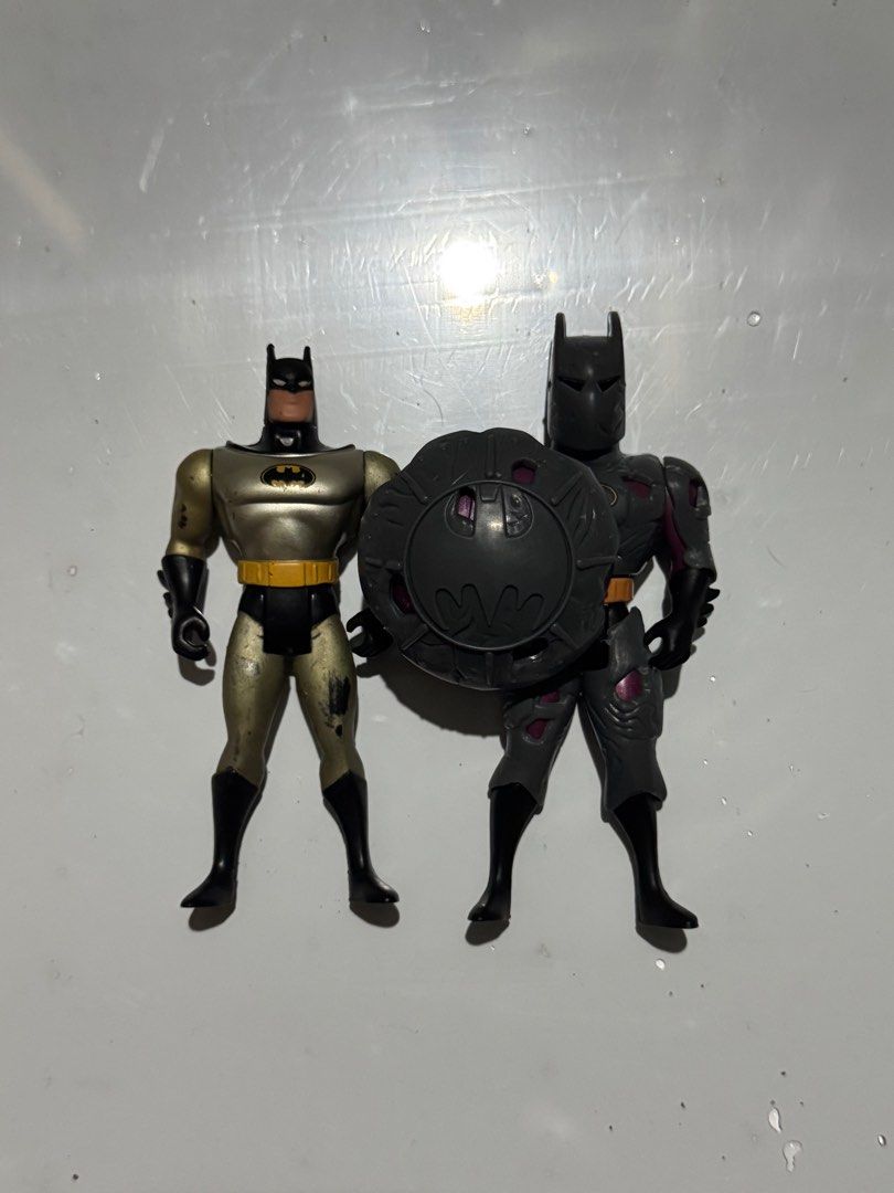 Batman the Animated Series (Category: Figurines & Statues) located in Manila. Submitted by mattmurdock98 (Listing ID 1389835925, Image 2). Description: For Sale: Batman the Animated Series (Kenner) Sold: Armored Batman Condition: Loose (what you see is what you get) Price: Php 600.00 Modes of Payment: 1. BDO Bank transfer 2. Gcash Can send photos upon request. :).
