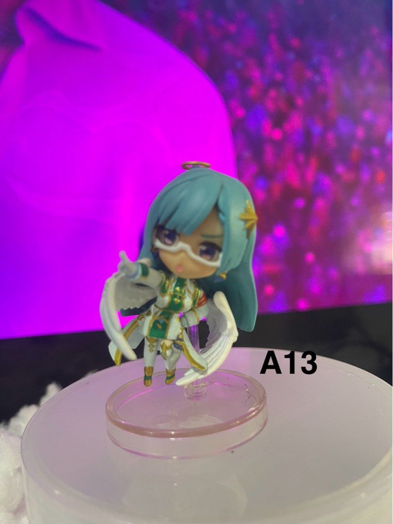 Chibi Chixs (Price Varies) (Category: Designer & Blind Box Toys) located in Subic. Submitted by logbytestoyexpress (Listing ID 1389668142, Image 1). Description: Chibi Chixs (Price Varies) All loose No issues A13_Angel chibi SOLD A14 Ninja chibi SOLD A15 Pole Dancer ₱210 A16 Blue base ₱180 A17 & A18 Set ₱185 Gcash Loc: Calapacuan Subic Zambales LBC JNT.