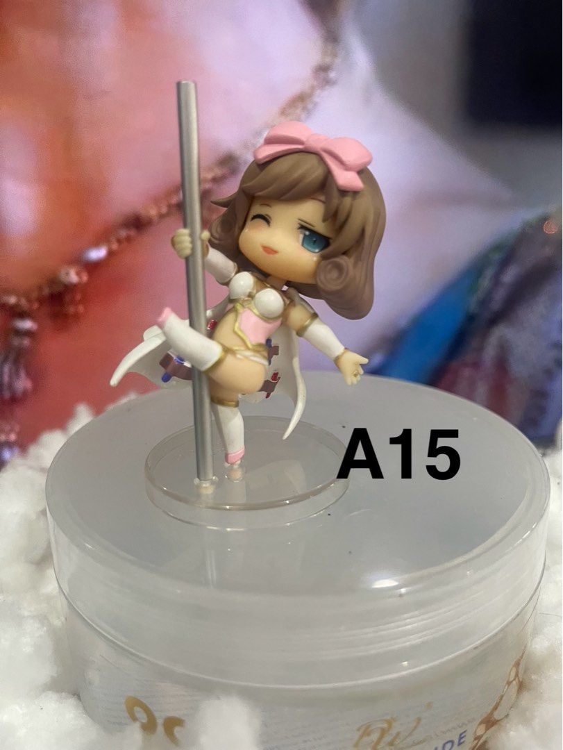 Chibi Chixs (Price Varies) (Category: Designer & Blind Box Toys) located in Subic. Submitted by logbytestoyexpress (Listing ID 1389668142, Image 3). Description: Chibi Chixs (Price Varies) All loose No issues A13_Angel chibi SOLD A14 Ninja chibi SOLD A15 Pole Dancer ₱210 A16 Blue base ₱180 A17 & A18 Set ₱185 Gcash Loc: Calapacuan Subic Zambales LBC JNT.
