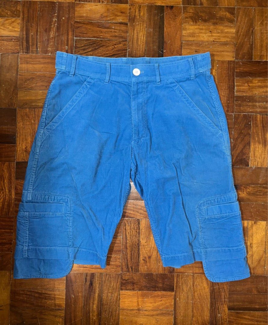Comme des garcons shirt (Category: Shorts) located in Pasig City. Submitted by four_pockets (Listing ID 1389709454, Image 1). Description: Rare Cdg shirt piece from ss15 Corduroy shorts with extended welt pockets, adjustable waist 36" waist 23" length General fading all over, still in good condition (10yrs na boss).