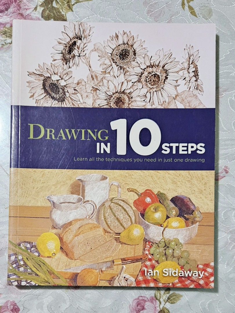 Drawing in 10 Steps Book (Category: Storybooks) located in San Pedro. Submitted by m.oliquiano (Listing ID 1389735964, Image 1). Description: Reason for selling: declutter Actual photo posted 📷 💳 Gcash Note: *Shipping fee will be charged to the customer. *Kindly settle the payment first before delivery of item..